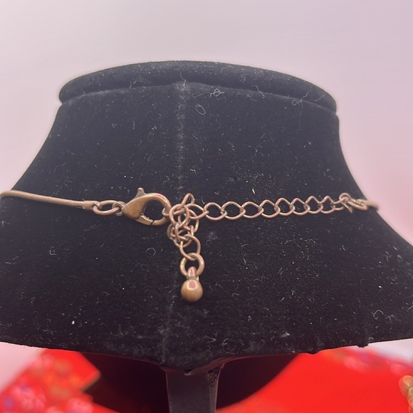 Statement Chainmail w/ Faceted Glass Beads & Geometric Reversible Bib Necklaces - Picture 9 of 9